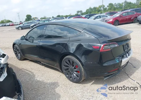2021 Tesla Model 3 Performance Dual Motor All-Wheel Drive из США, поврежденный, VIN 5YJ3E1EC5MF919278